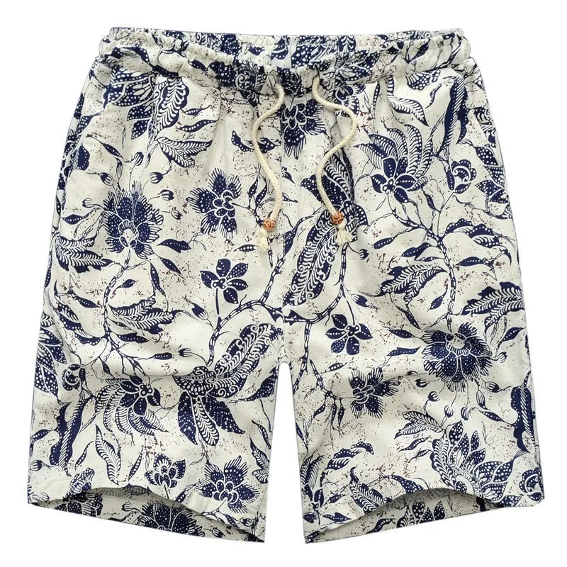 2019 Shorts Men Casual Shorts Men Drawstring Printed Streetwear Mens Shorts,Kaj 19,L