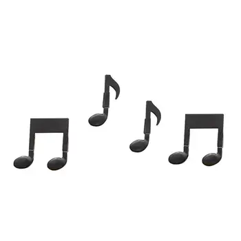 

5 set Sealing Clips File Clamp Multifunctional Music Note Shape Small Windproof Clips Photo Binder for Home Office Restaurant
