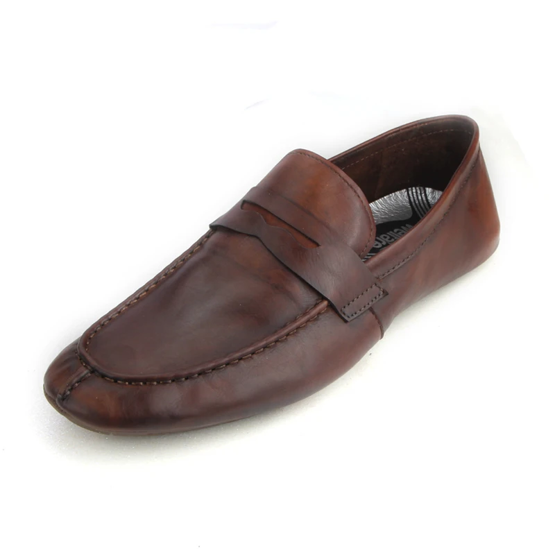 40 Des Cuir Décontractées Pour Chaussures Vintage Souples Respirant Confortable Hommes En Mode Conduite Mocassins Tailles Avec 44 CQxoerdBW