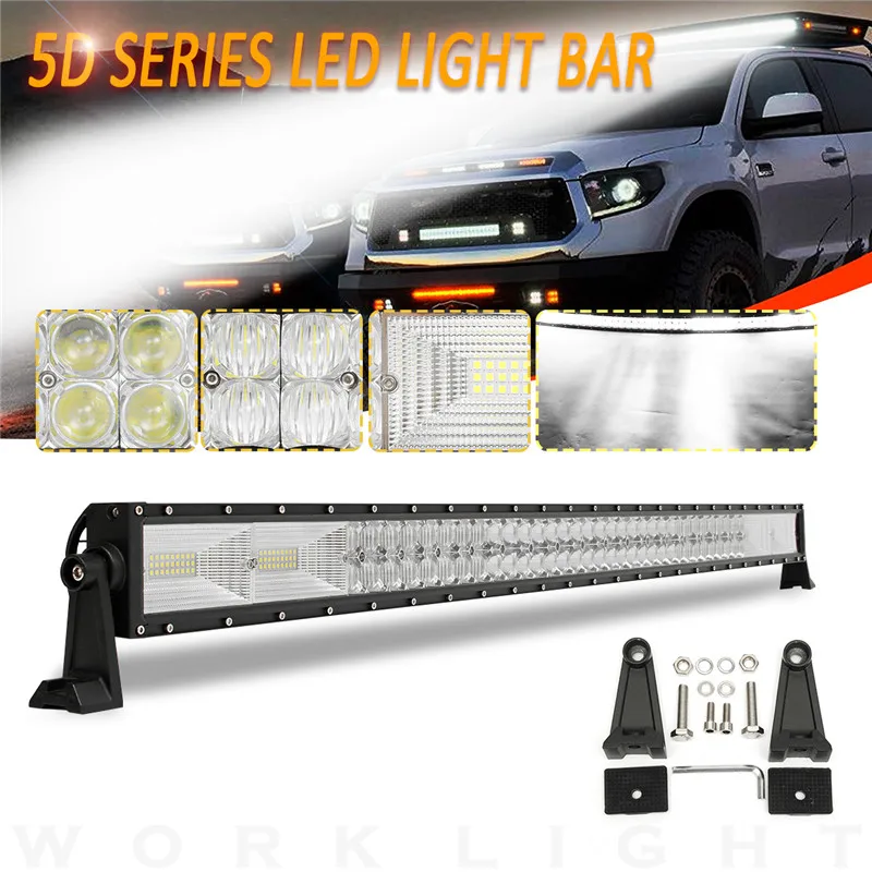 

50Inch 1548W LED Work Light Bar Combo Driving Lamps Waterproof 172LED Work Light 6000K For SUV ATV Offroad Vehicle
