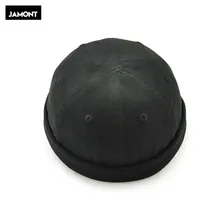 Новинка, Ретро стиль, Череп, шапка для мужчин и женщин, моряк, рабочая шапка, свернутый манжет, без полей, шапка, регулируемая, на липучке, хлопок, капот, шапочки