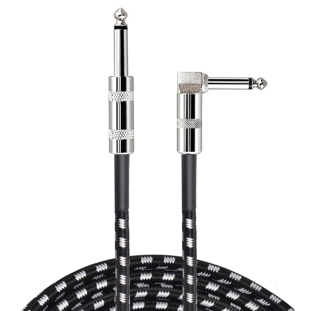 3M Guitar Audio Cable Braided Hi Fi Sound Quality Audio Cable for Electric Guitar Bass Mandolin