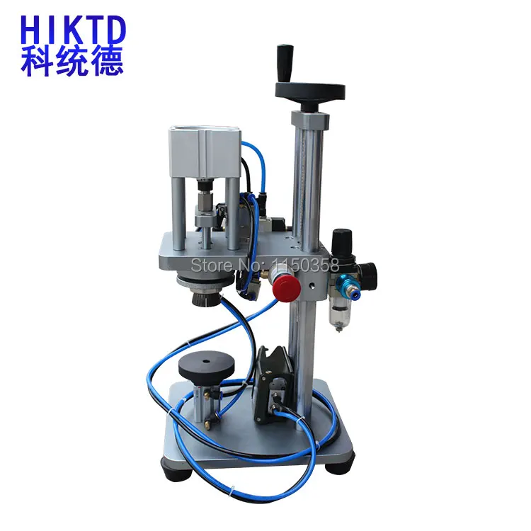 

100% GMP CE Certified 5-1000ML perfume pump bottle crimping machine
