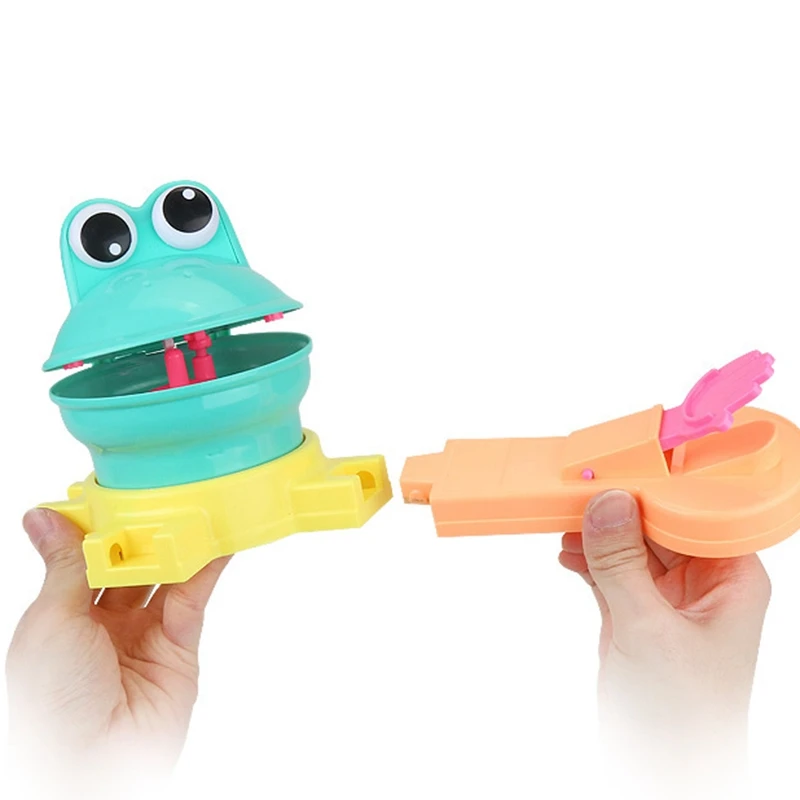 Кормление лягушка проекция едят бобы весело настольная головоломка наука игра родитель-ребенок интерактивные детские игрушки