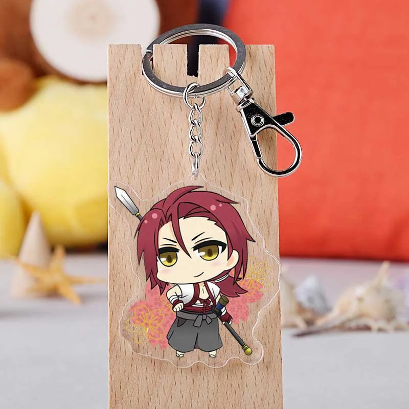 Аниме Hakuouki Shinsengumi Kitan косплей брелок мультяшная фигурка акриловый автомобильный