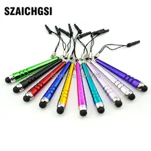 SZAICHGSI 500 шт. высокое качество бейсбольная летучая мышь емкостный стилус ручка с сенсорным экраном для телефона/iPhone 5G 4/4S iPad 2/3