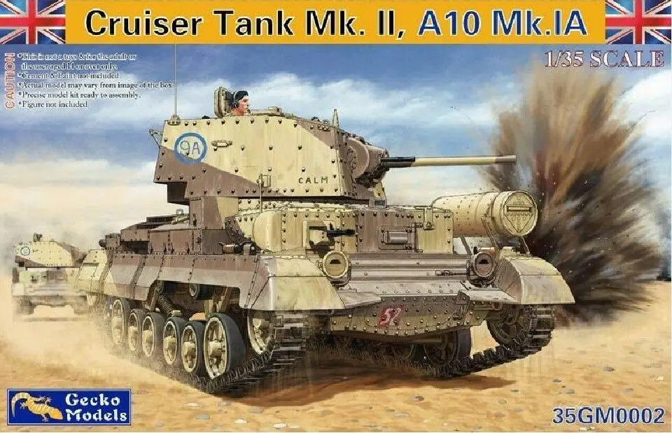 Модель 35GM0002 Cruiser Tank Mk Gecko 1/35 II A10 Mk. IA | Игрушки и хобби