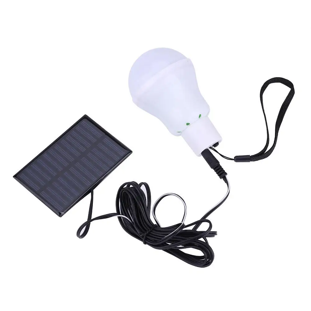 

12 LED Solar Light Bulb Lamp Outdoor Camping Solar Light lampada solar Yard Emergency Lighting luz solar led para exterior