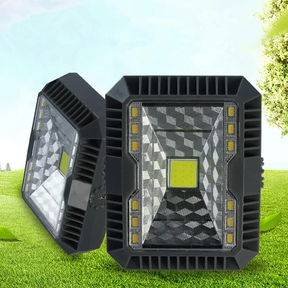 Aggressiv Solled Cob Solar Camping Licht Super Helle Platz Tragbare Wiederaufladbare Notfall Outdoor Camping Licht Dinge FüR Die Menschen Bequem Machen Tragbare Beleuchtung