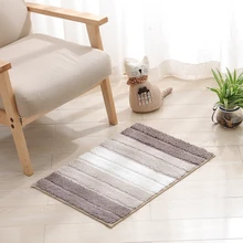 Микрофибровый коврик ковер мягкий закрытый ванная комната пол коврик квадратный столовая домашняя спальня Анти-скольжение вода абсорбент машинная стирка