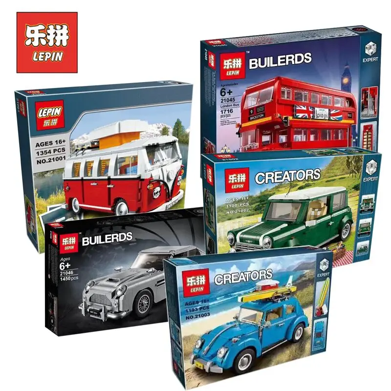 

Lepin Technic Car 21001 21002 21003 21045 Model Building Blocks Bricks Toys Gifts Compatible LegoINGlys 10220 10242 10252 10258