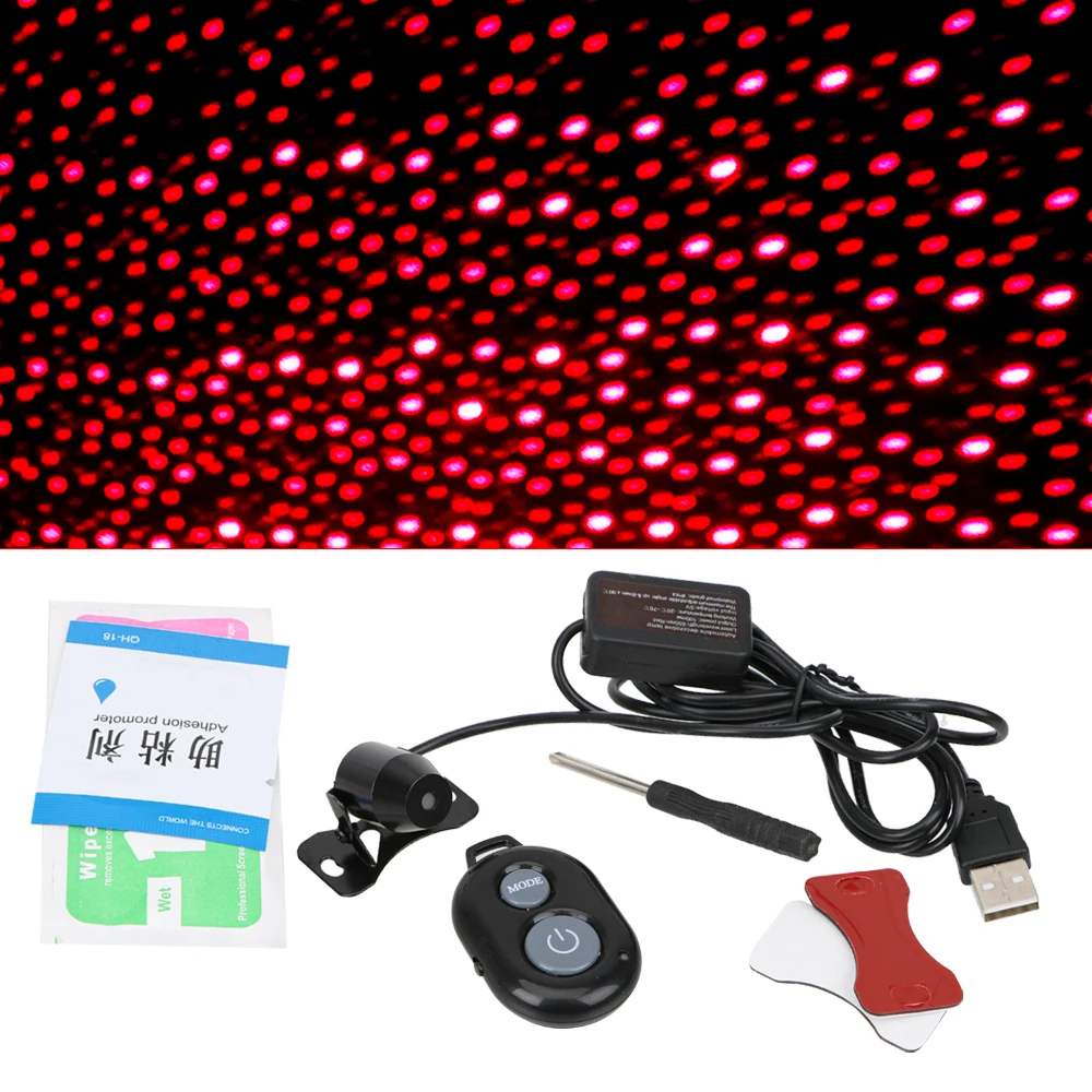 

LEEPEE Atmosphere Ambient Star Light LED Light Remote Control DJ Colorful Music Sound Lamp Voice Control