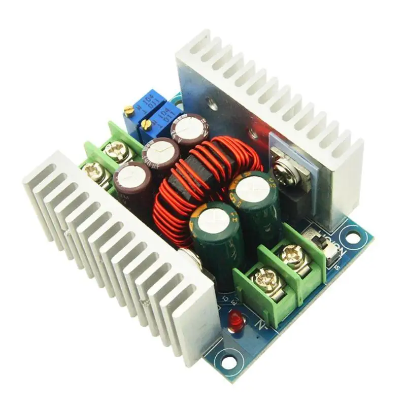 

Alloet DC 300W 20A CC CV Constant Current Adjustable Step Down Converter Voltage Buck Current Source Module 6V to 40V DC