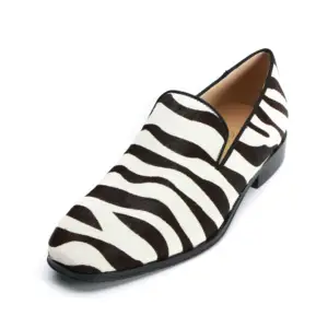 zebra formal shoes
