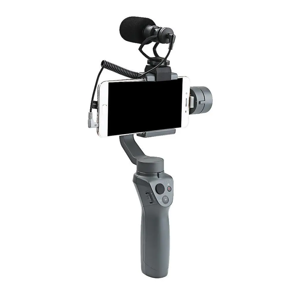 

High Quality Recording Microphone with Windproof Covers and Universal Mount for DJI OSMO Mobile1/2 Generation Accessories