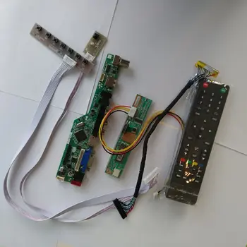 

TV AUDIO HDMI VGA AV TV USB LCD LED Control Board card kit DIY For display LTN154X1-L01 1280*800 15.4" panel monitor