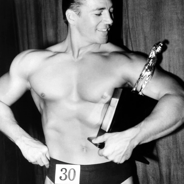 Mickey Hargitay Who Has Just Won The Amateur Mr. Universe Contest In