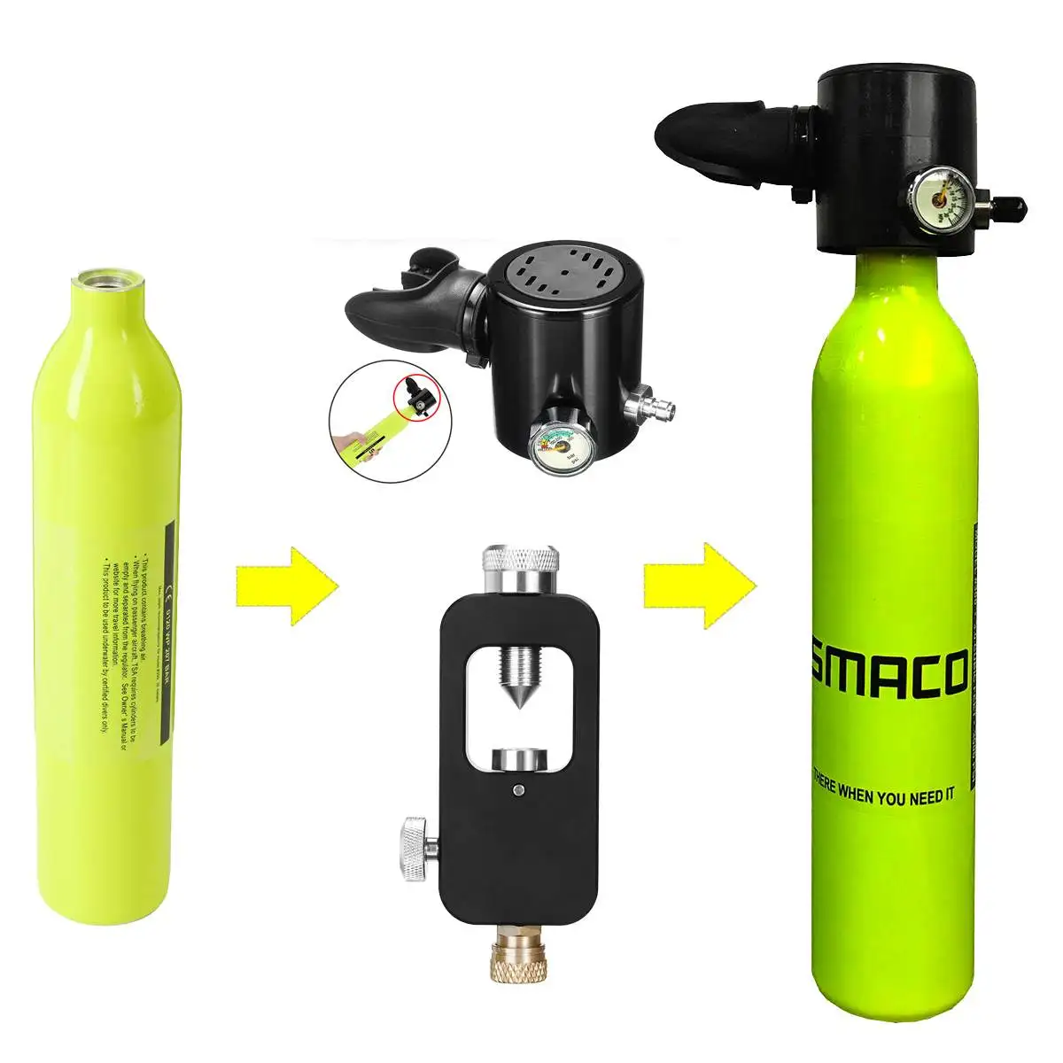 Tauchen Halskette Regulator Octopus Holder Bungee Dive Gear