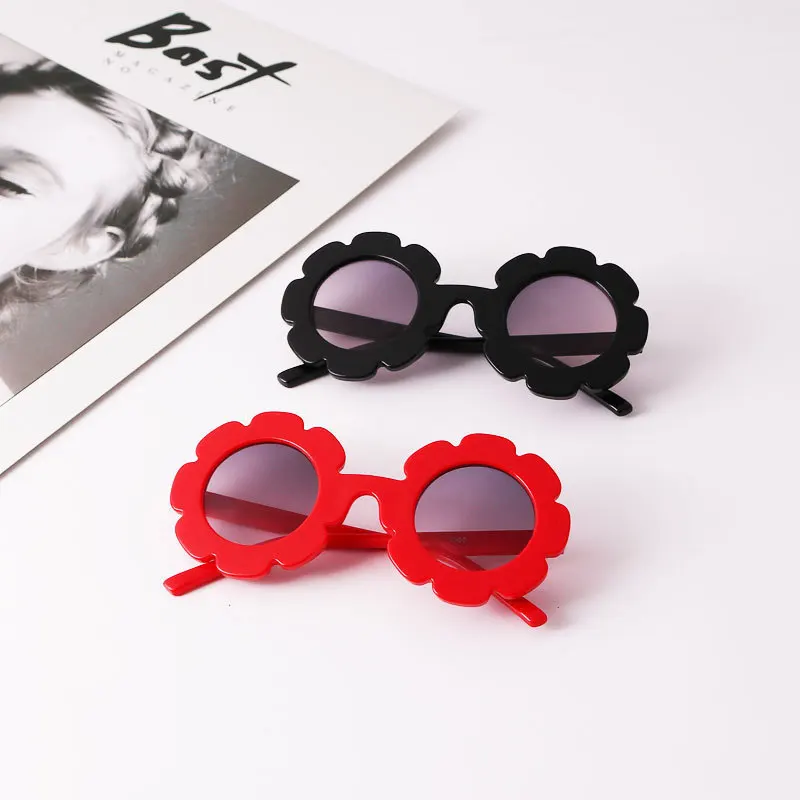 Новые круглые милые детские солнцезащитные очки Uv400 для мальчиков и девочек, красивые детские солнцезащитные очки для детей, Oculos De Sol traktatie kinderen verjaardag