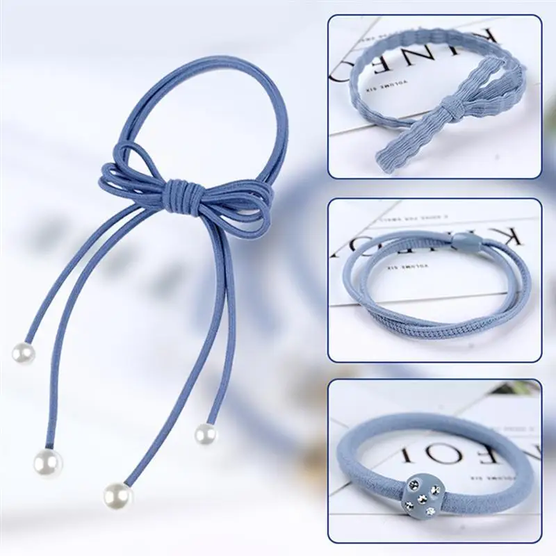 Buy 12pcs Pretty Hair Ties Pigtails Ponytails Curly