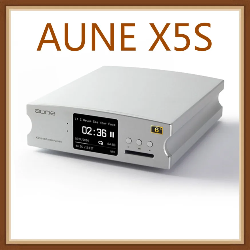 AUNE X5S Hifi Цифровой аудио плеер декодер AK4490 DSD USB DAC усилитель 24 бит/192 K