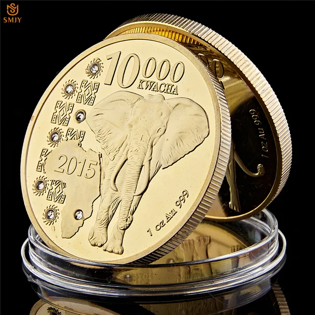Buy 2015 Zambia Republic 1oz.999 African Elephant