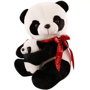 

Christmas Plush Toy Panda Stuffed Toy Plush Doll Toy for Valentine's Day Decor Glowing Teddy Bear Christmas Gift for Kids