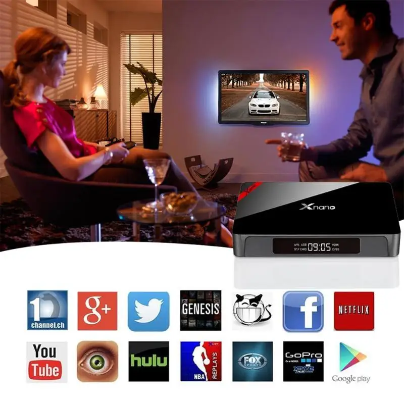 

X96 PRO S905X OS Android 6.0 Smart TV BOX Amlogic Quad Core 2G/1G RAM 16G/8G ROM HDMI 4K*2K HD BT4.0 2.4G Wireless Set Top Box
