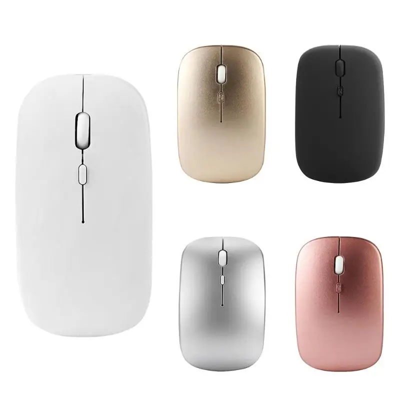 2 4G Wireless Mouse Silent Button Mouses For font b Laptop b font Notebook Chromebook Computer