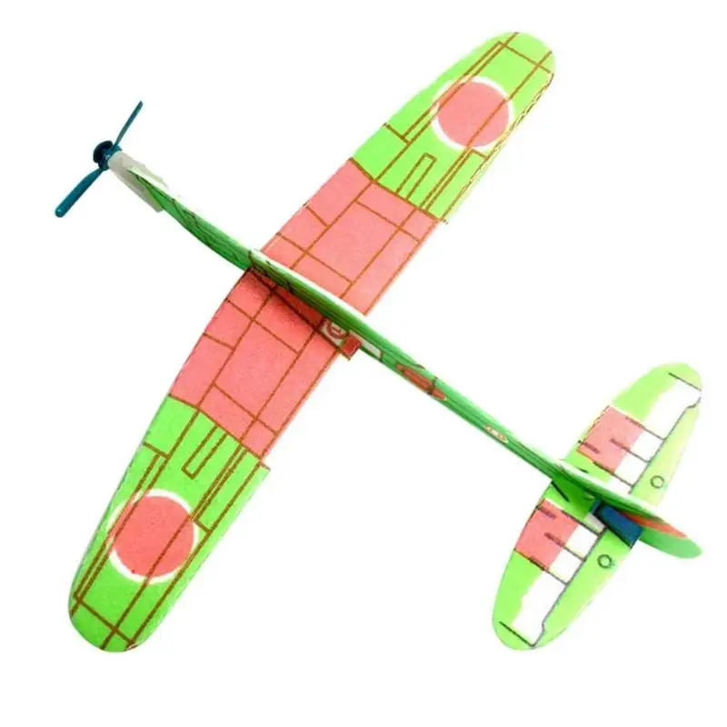 

Hand Launch Throwing Glider Aircraft Inertial Foam DIY Airplane Toy Children Plane Model Kids Outdoor Fun Toys