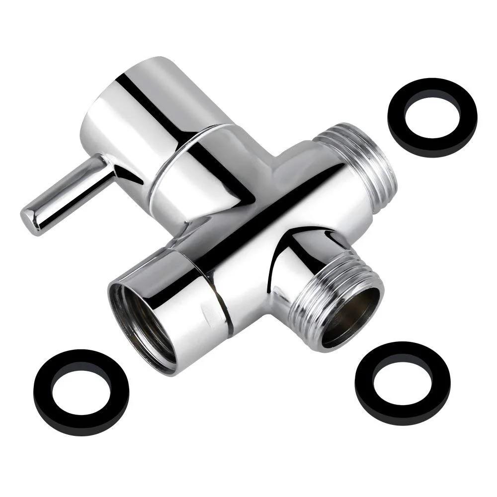 3-way Diverter Valve, Diverter G 1/2 inch Brass Shower Shower Diverter Valve Shower Adapter Diverter Valve Show 3-way Diverter Valve, Diverter G 1/2 inch Brass Shower Shower Diverter Valve Shower Adapter Diverter Valve Show