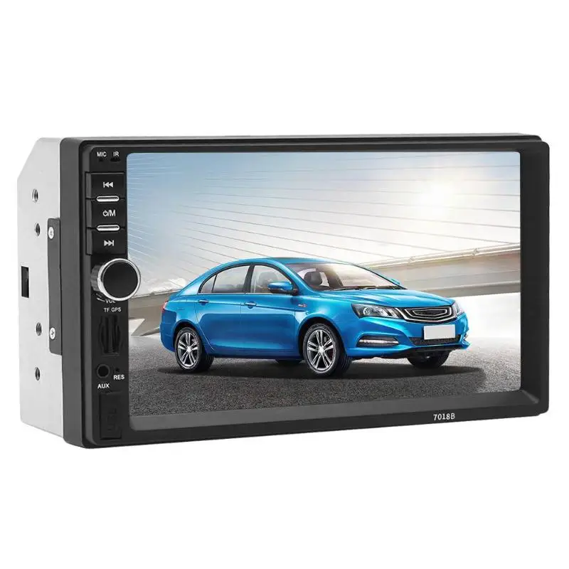 

SWM 7018B Bluetooth Car Stereo 7 inch Touch Screen AUX USB TF FM Radio In Dash Head Unit Digital Media Receiver