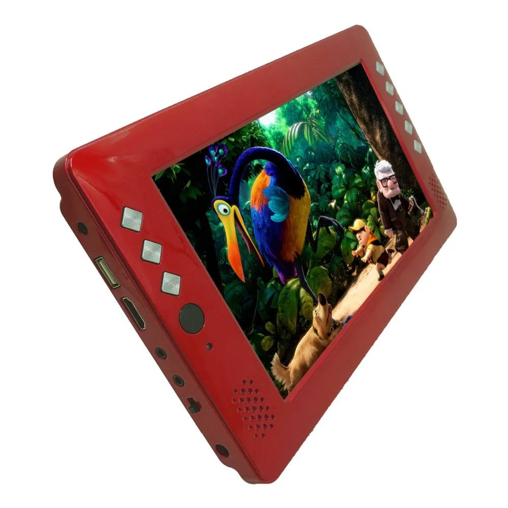 Бесплатно смотреть телевизор! Сильный siginal аккумуляторная 9 дюймов H.265 USB HD из