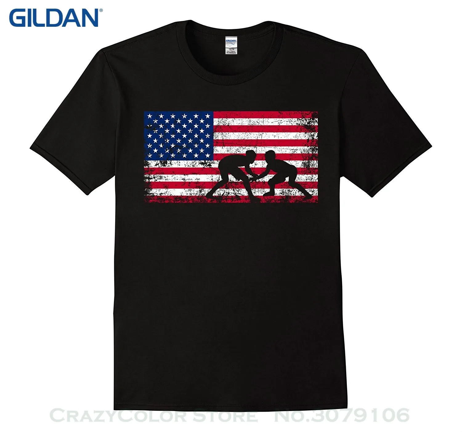 2019 الأزياء قصيرة الأكمام الأمريكية العلم المصارعة تي شيرت المصارعة فريق هدية 2019 الأزياء قصيرة الأكمام الأمريكية العلم المصارعة تي شيرت المصارعة فريق هدية