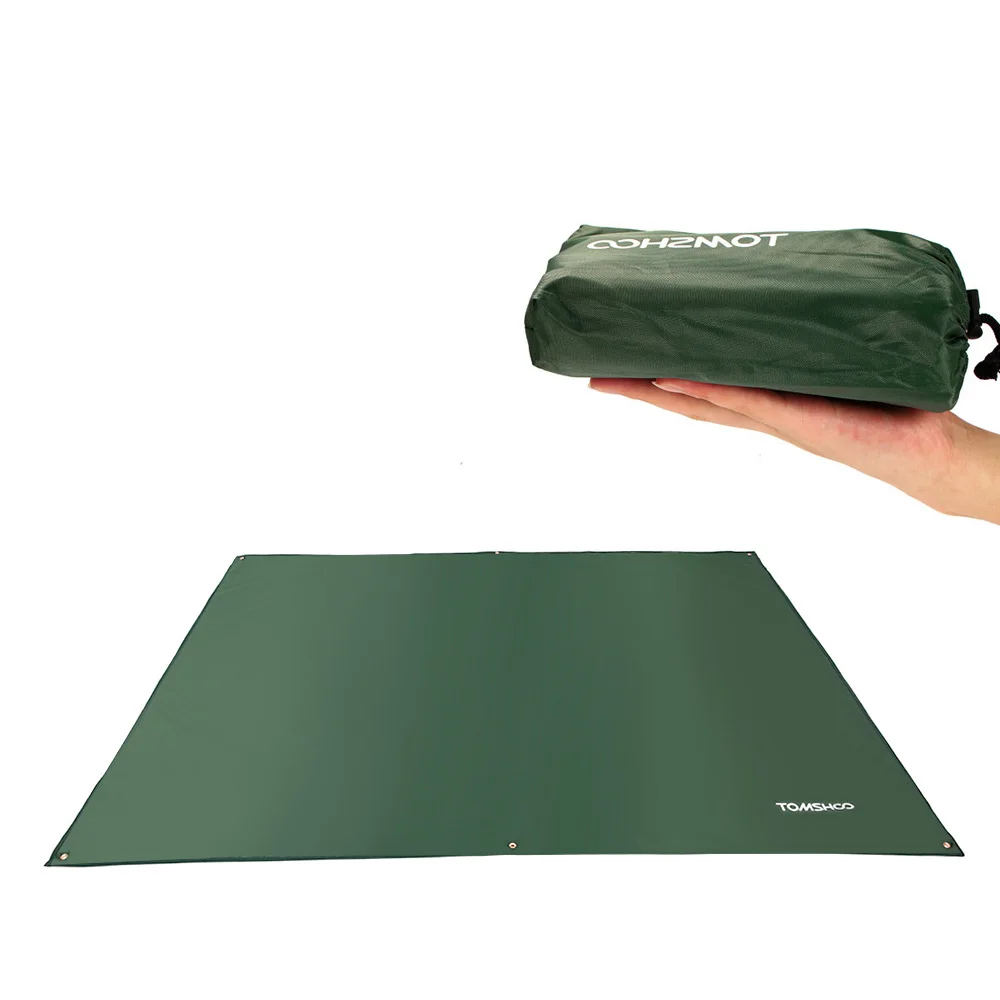 

TOMSHOO Multifunctional Ultralight Outdoor Waterproof Tent Tarp Footprint Ground Sheet Mat Blanket Canopy Camping Hiking Picnic