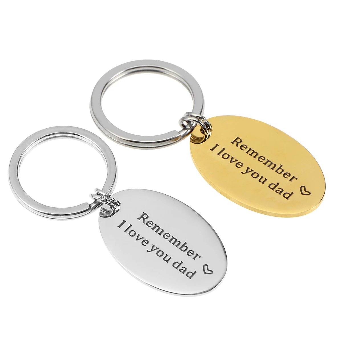 Fathers Day Gifts For Dad From Daughter Remember I Love You Dad Keychain Birthday Gifts
