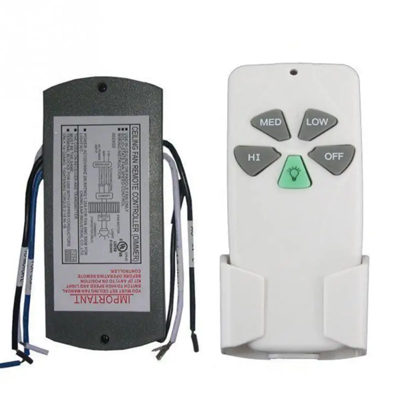 

New Universal Ceiling Fan Lamp with Remote Controller Kit & Timing Wireless Remote Control for Ceiling Fan #25
