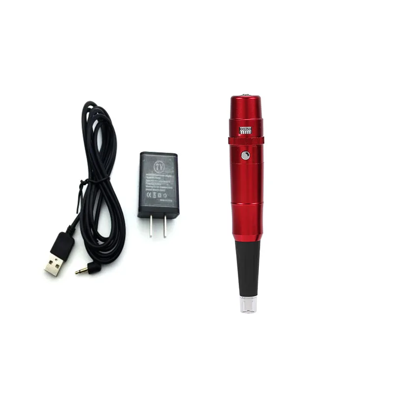 

Free Shipping USA/Euro Plugs Tattoo Permanent Makeup Pen Machine Eyebrow Makeup Eyebrow Lip Tattoo Machine Swiss Motor Pen Gun