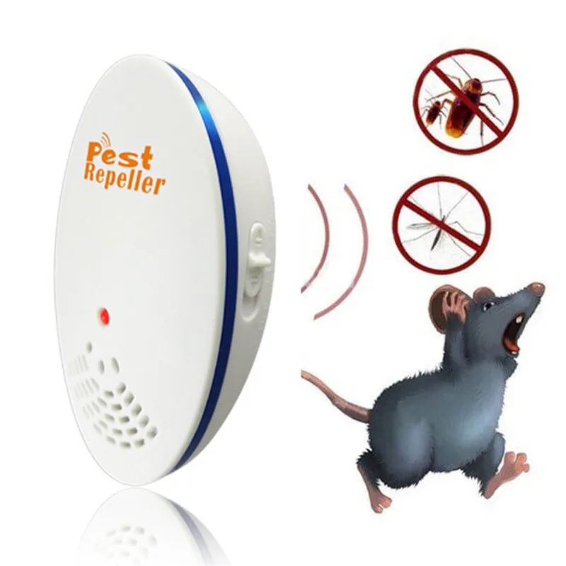 Ultrasonic Pest Repeller Electronic Insects Mouse Rat Repellent Control