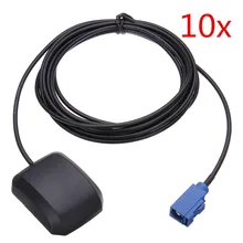 10 pièces 3 mètres antenne GPS universelle pour VW RNS310 MFD2 MFD3 antenne pour Audi Passat pour Mercedes pour Benz Fakra 1575.42MHz
