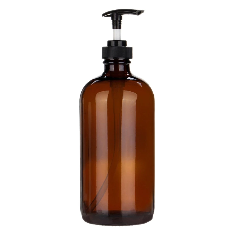 

500ml Amber Plastic Trigger Spray Pump Bottles Essential Oil Aromatherapy, 1pcs