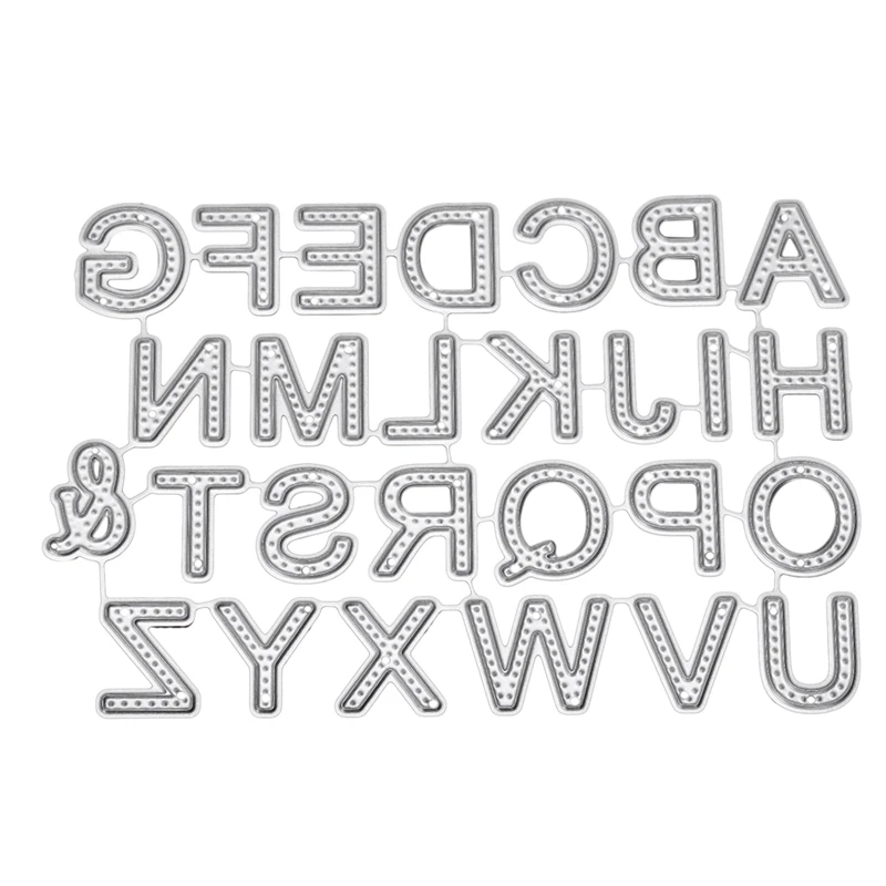 Scrapbooking Forare Die Taglio Di Taglio Stencil Fustelle, Per Sizzix Big Shot / Cricut Cuttlebug/E Altri Forare Ma