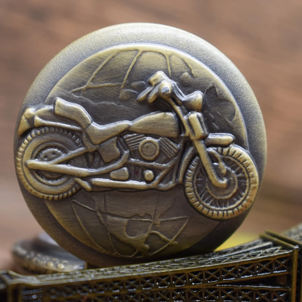 Pocket & Fob Watches Bronze Tone Motorcycle Pattern Quartz Pocket Watch Necklace Pendan Women/Mens Pendant Watch Gift Pocket & Fob Watches Bronze Tone Motorcycle Pattern Quartz Pocket Watch Necklace Pendan Women/Mens Pendant Watch Gift