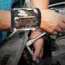 Браслет на запястье, магнитный ремешок, инструмент для ремонта, магниты, браслеты, удерживающие ножницы, винты, наконечники для ногтей, инструменты для хранения, Обновлено