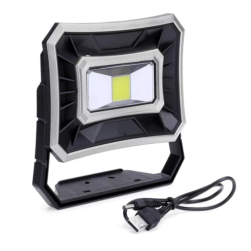 

Lampe Led Portable Spotlight Led Work Light Rechargeable 18650 Battery Outdoor Light For Hunting Camping Led Latern Flashlight