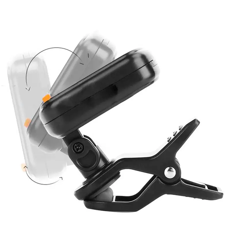 

IRIN AT-101 Digital Rotating Clip Type Electric Digital Guitar Tuner Foldable High Sensitivity Ukulele Guiatr Parts