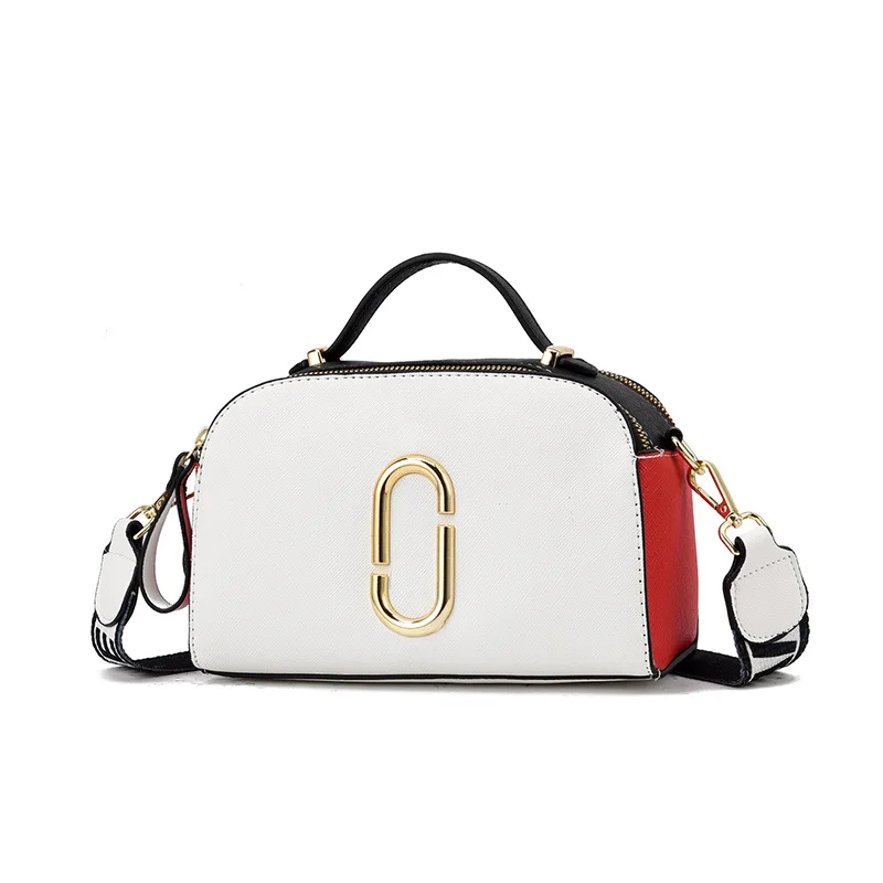 New 2019 Elegant Shoulder Bag Women Designer Luxury Handbags Women Bags Stitching Color Messenger Crossbody Bag for Women New 2019 Elegant Shoulder Bag Women Designer Luxury Handbags Women Bags Stitching Color Messenger Crossbody Bag for Women