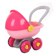 Детская многофункциональная коляска для малыша, толкатель, противоскользящая четырехколесная детская обучающая прогулочная игрушка, Анти-опрокидывание