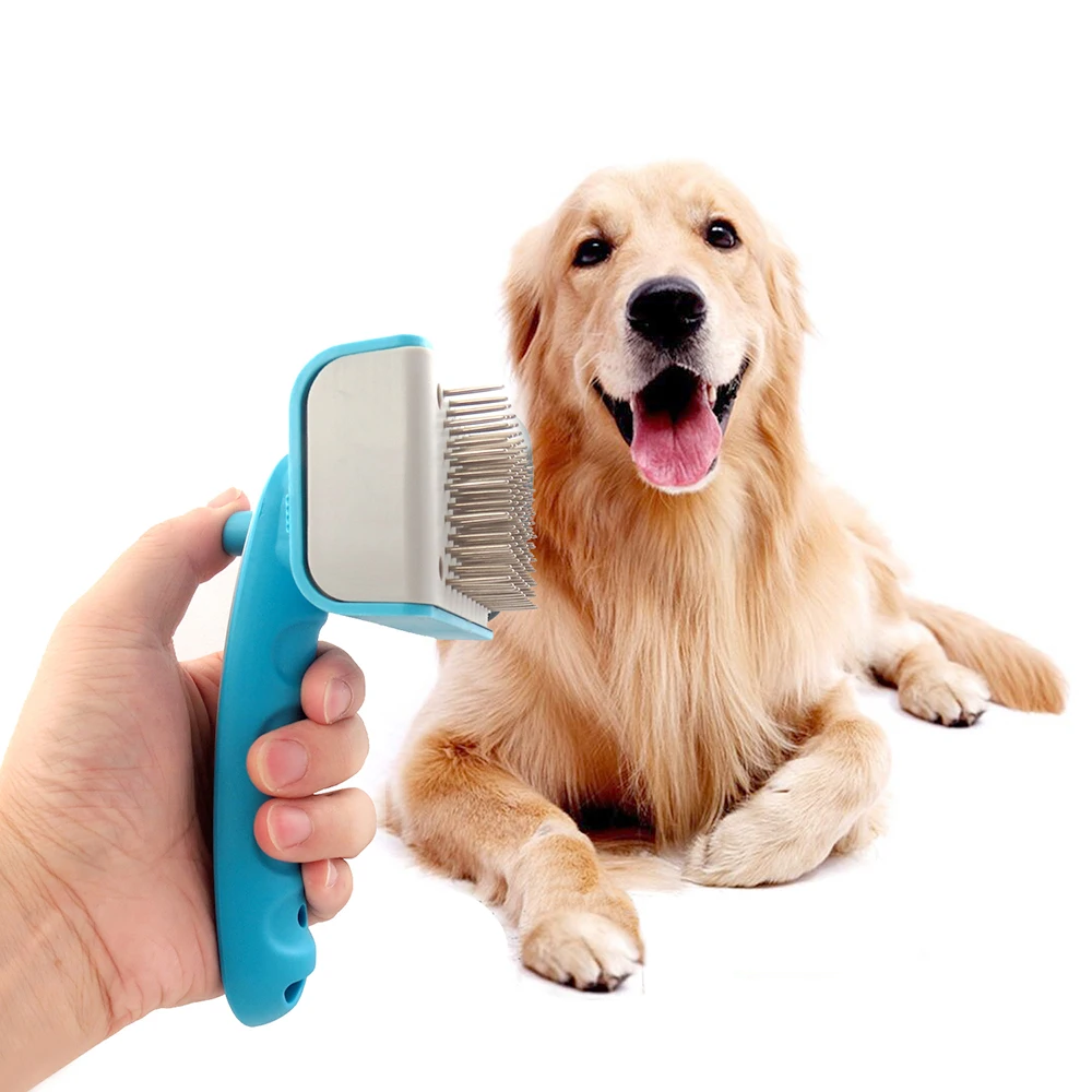 Pet Dog Cat Hair Removal Brush Comb Furmins Pet Grooming Tools Hair Shedding Trimmer Comb For