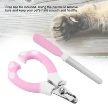 Pet Машинка для стрижки ногтей резак кошка триммер для когтей собак лапы уход с пилкой для ногтей(China)
